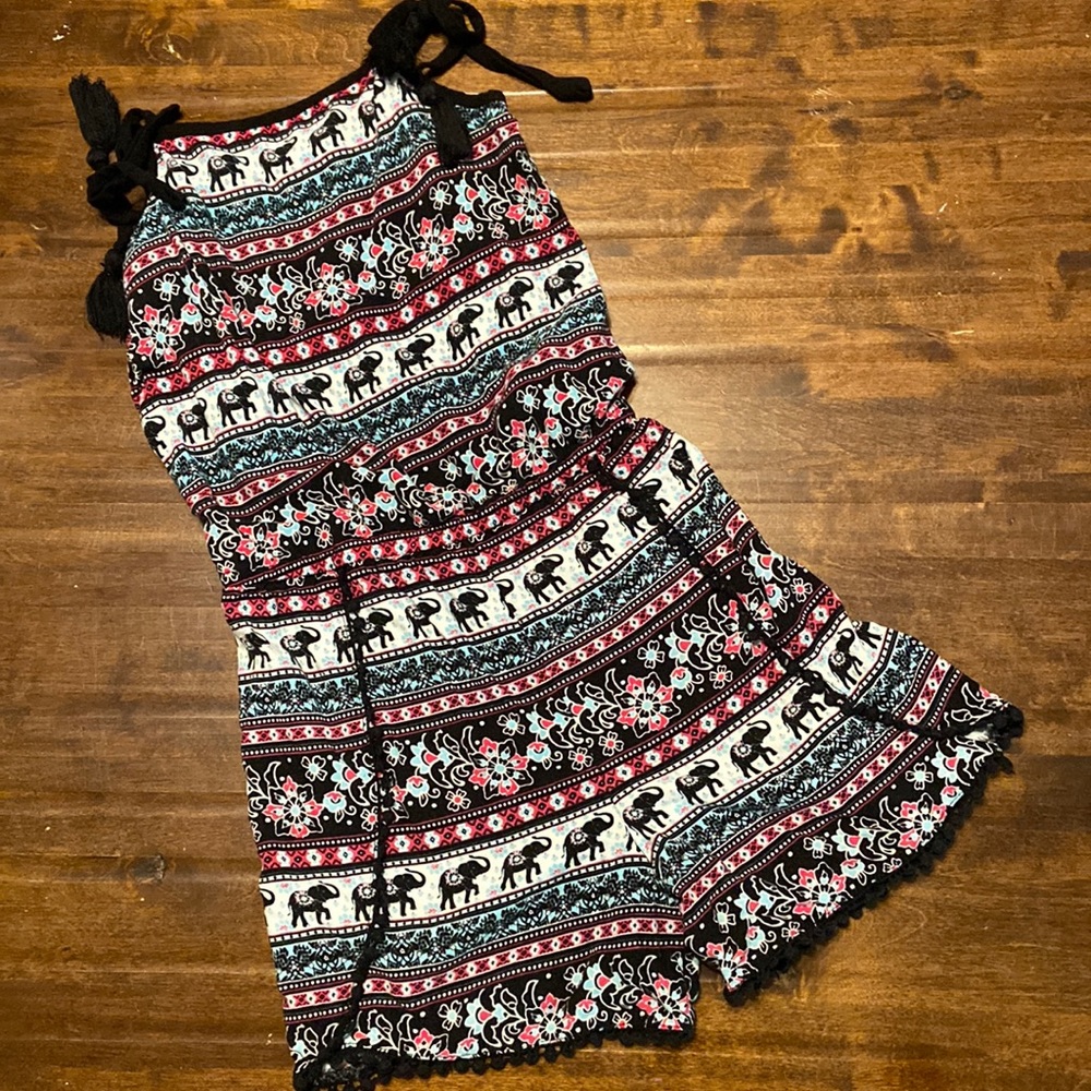 Justice Rayon Romper Shortall